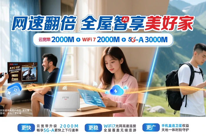 易门县铜厂彝族乡电信宽带套餐展示图